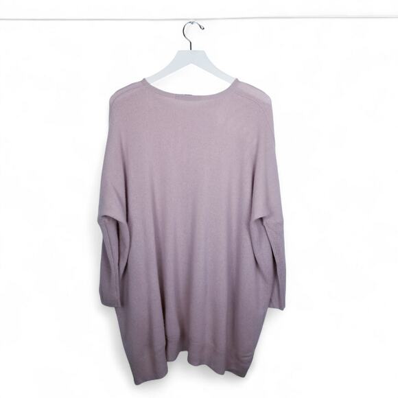 Subtle Luxury 100% Cashmere Sweater Easy Fit Carnation - Size S/M - Picture 3 of 7